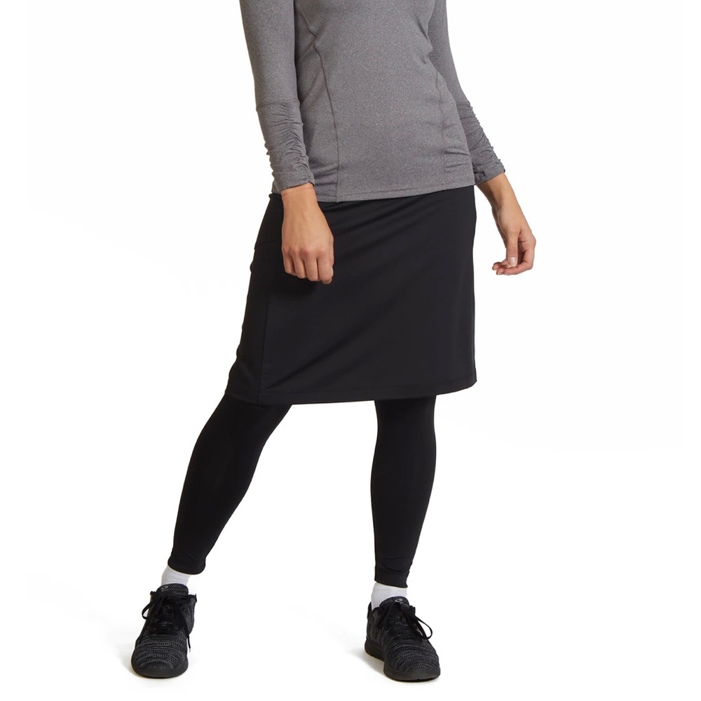 Black Fit Snoga Athletic Leggings/Skirt Like New fits sz small